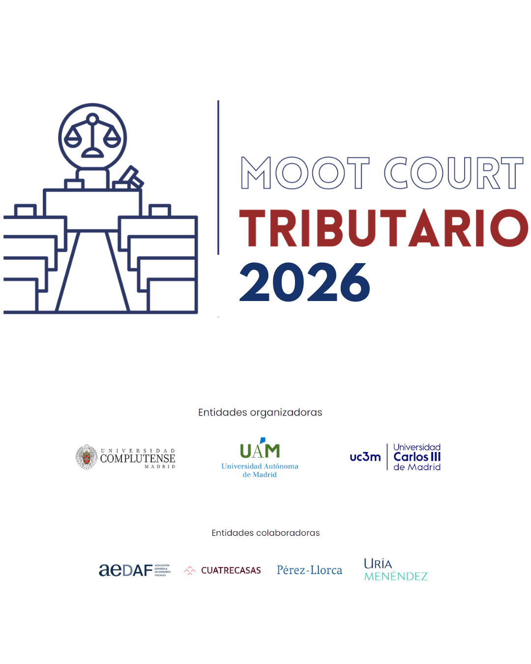 Llega la V Edición del Moot Court Tributario 2026 (inscripciones de equipos hasta el 15 mayo)